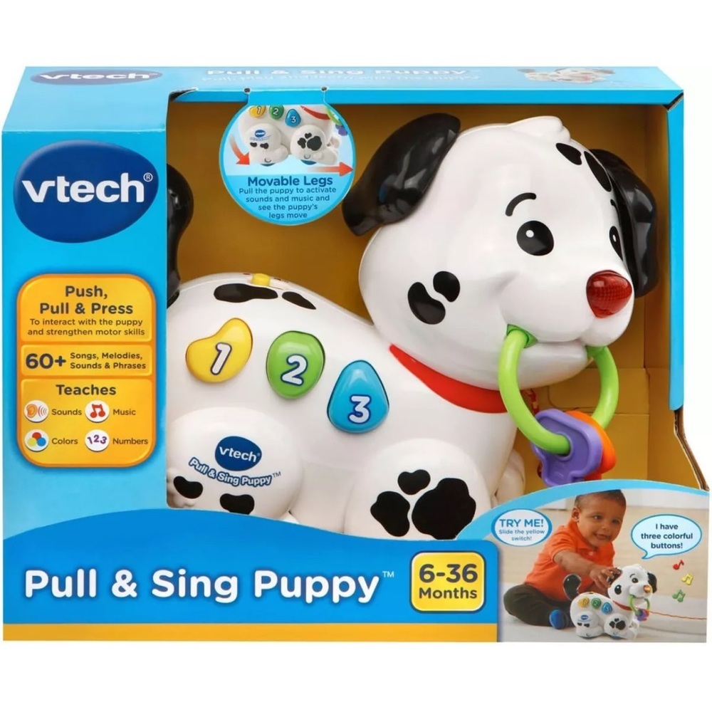 Pull and Sing Puppy Toy New - Picture 4 of 4